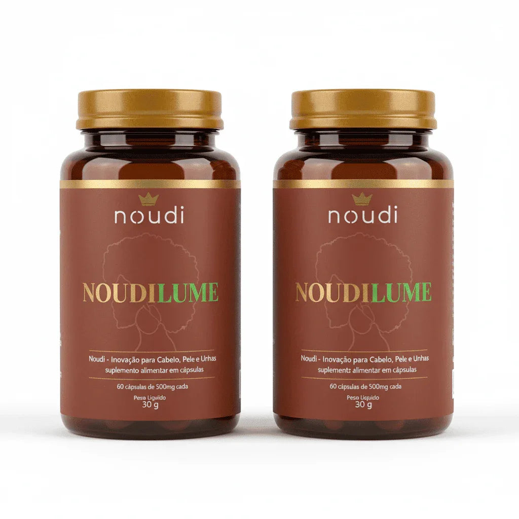 Noudilume - Cabelo, pele e unha - Suplemento para fortalecer de dentro para fora (60 cápsulas)