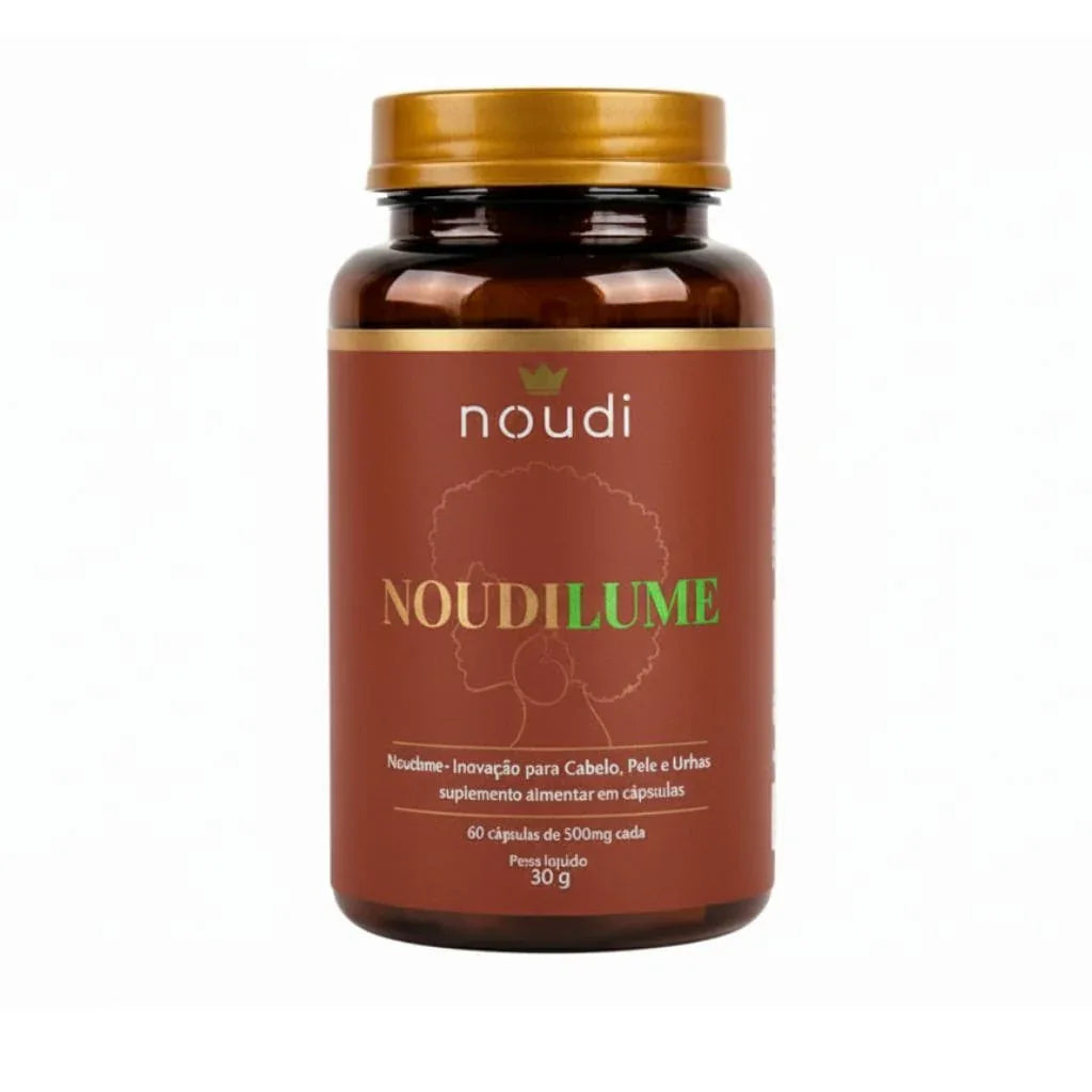 Noudilume - Cabelo, pele e unha - Suplemento para fortalecer de dentro para fora (60 cápsulas)