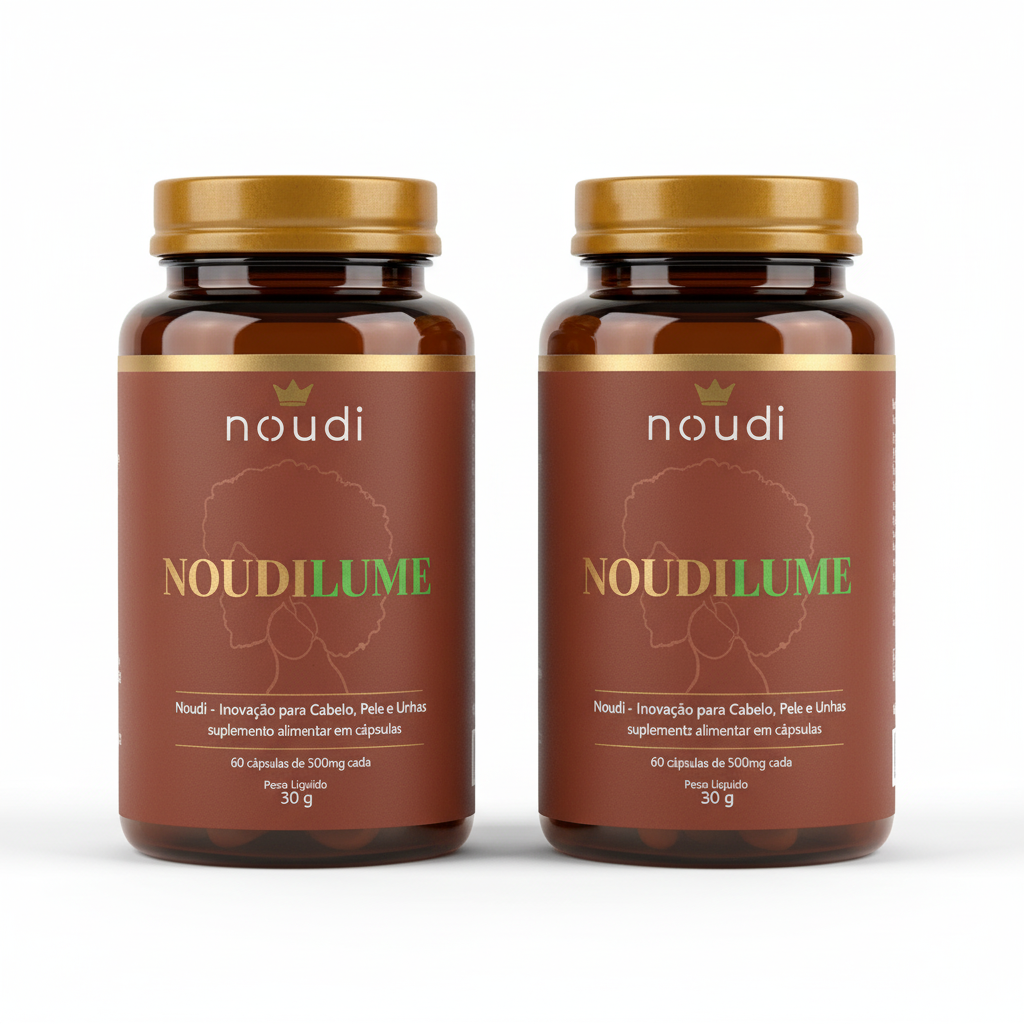 Noudilume - Suplemento para cabelo, pele e unhas (60 cápsulas)